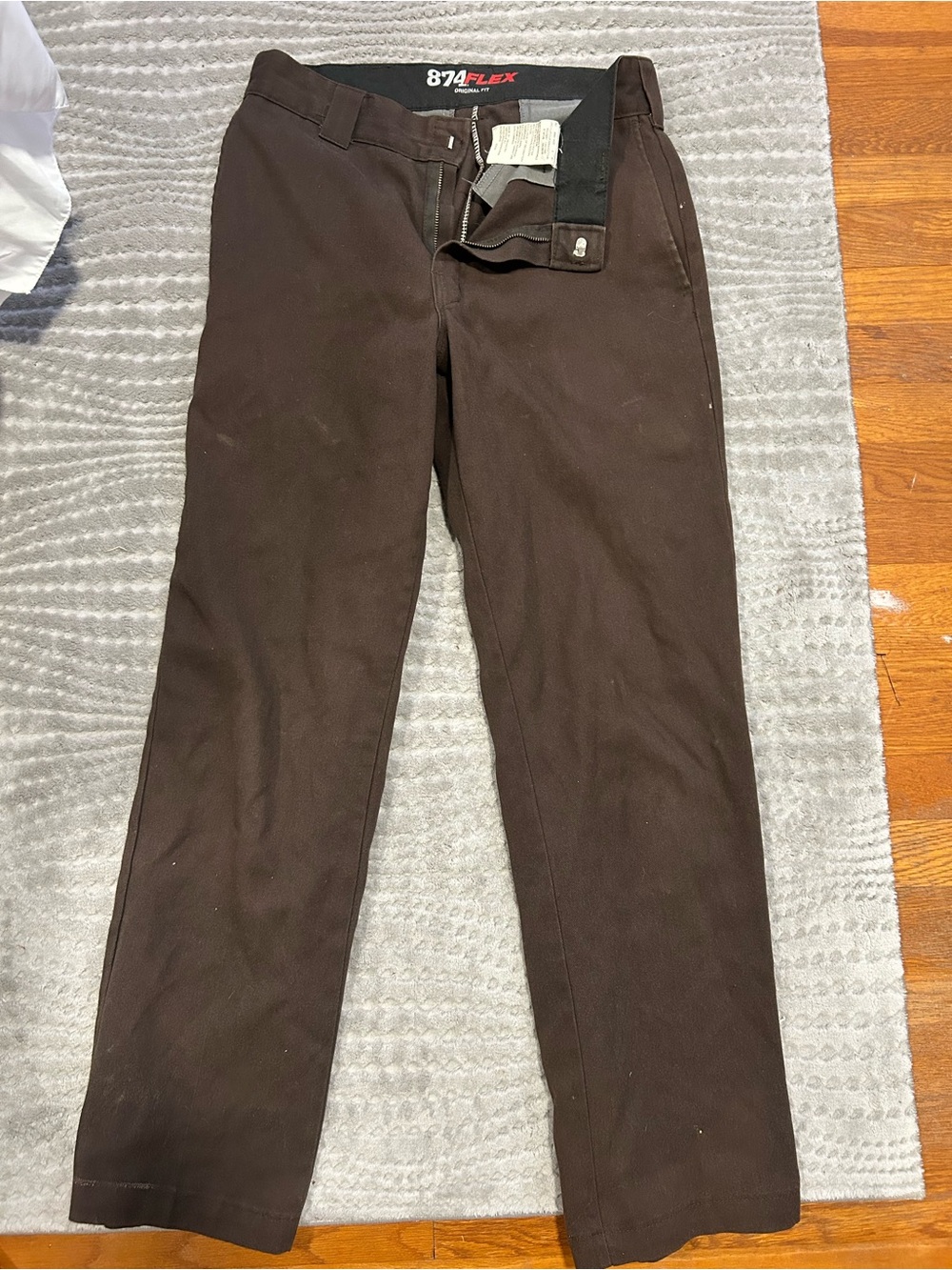 Dickies 874 Flex Men's Dark Brown Chino Pants